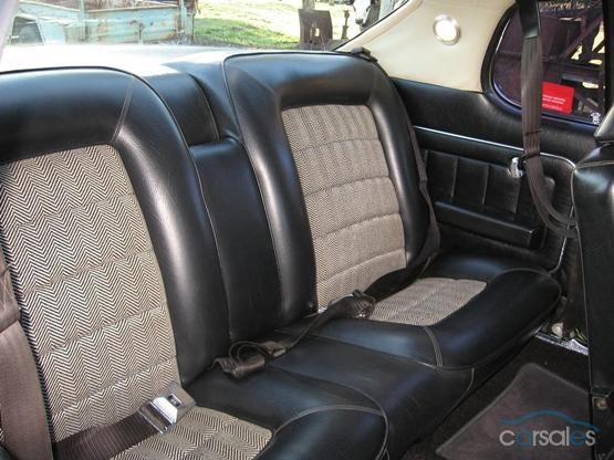 HQ Holden with Black Ranier Cloth insert trim — Monaro GTS Coupe