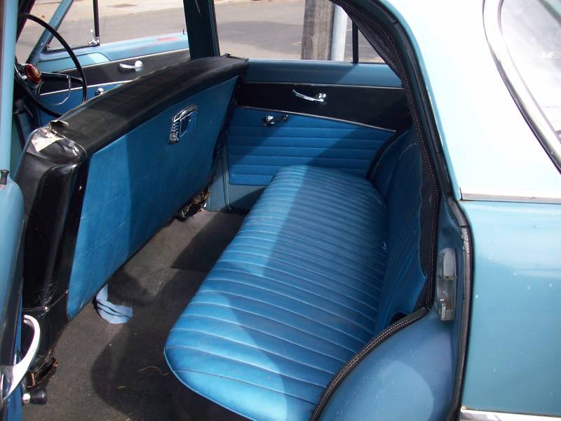 FC Holden with Viscount Blue & Black trim — Special Sedan