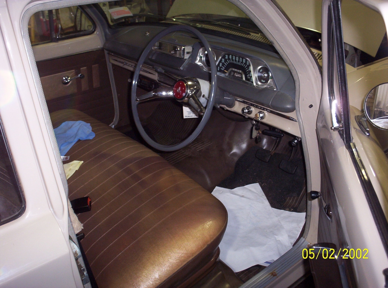 EH Holden with Aztec Gold & Jamboree Brown trim — Special Sedan