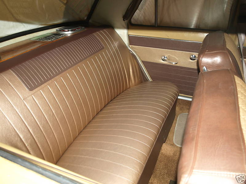 EH Holden with Aztec Gold & Jamboree Brown trim — Special Sedan