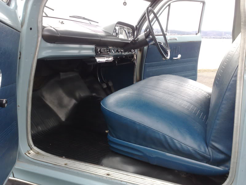 EH Holden with Columbine Blue trim — Coupe-Utility