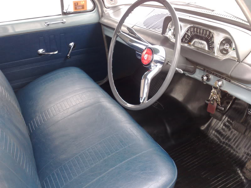 EH Holden with Columbine Blue trim — Coupe-Utility