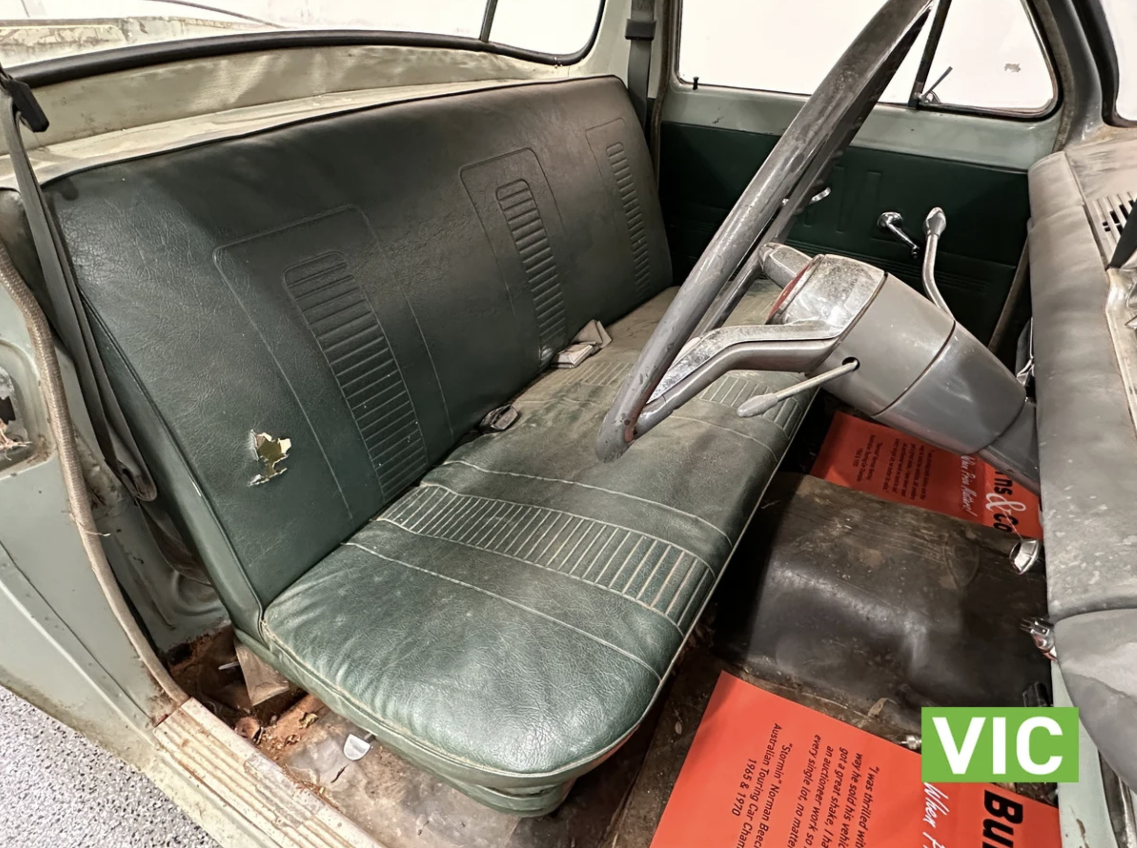 EH Holden with Palais Green trim — Coupe-Utility