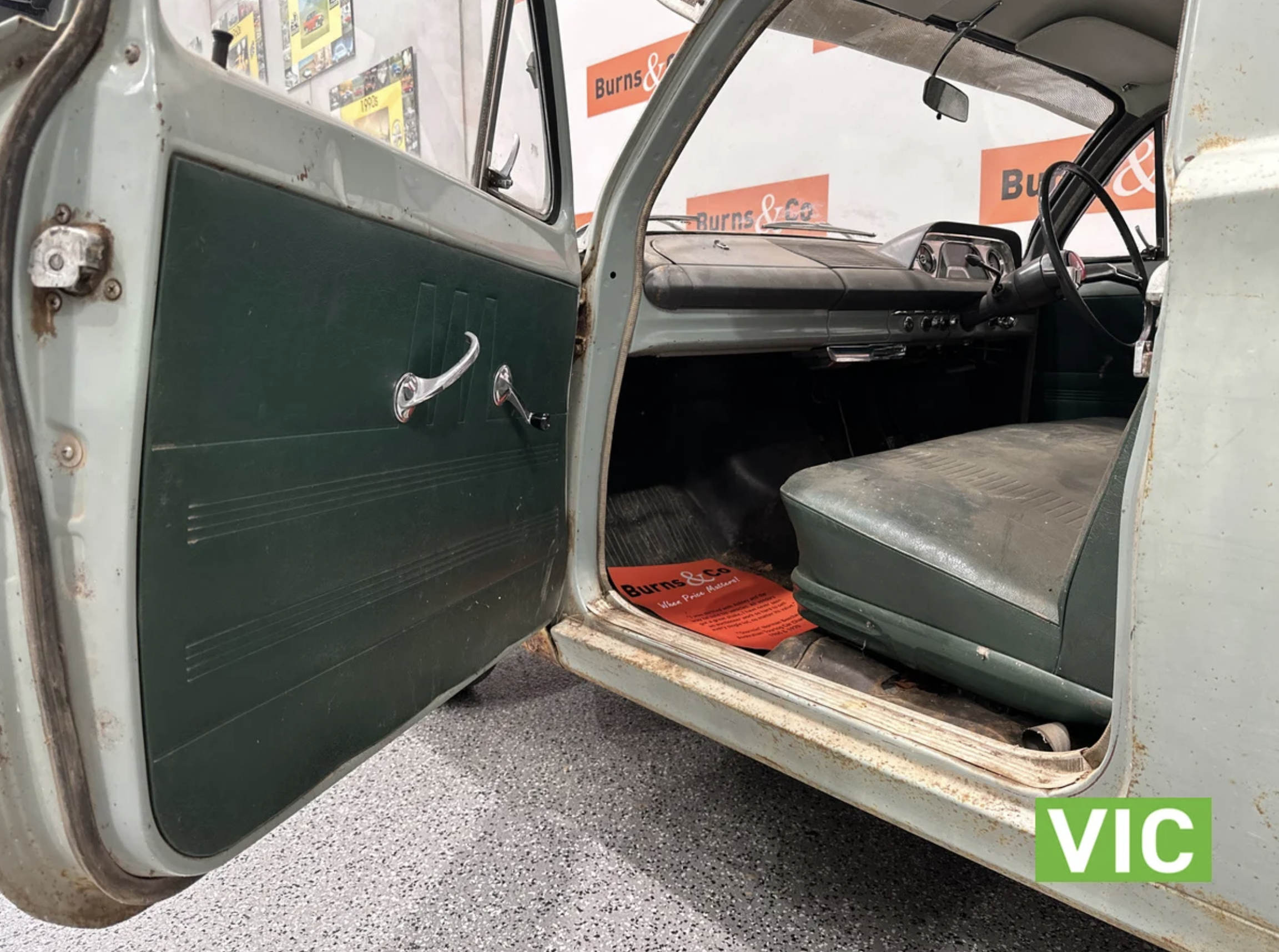 EH Holden with Palais Green trim — Coupe-Utility