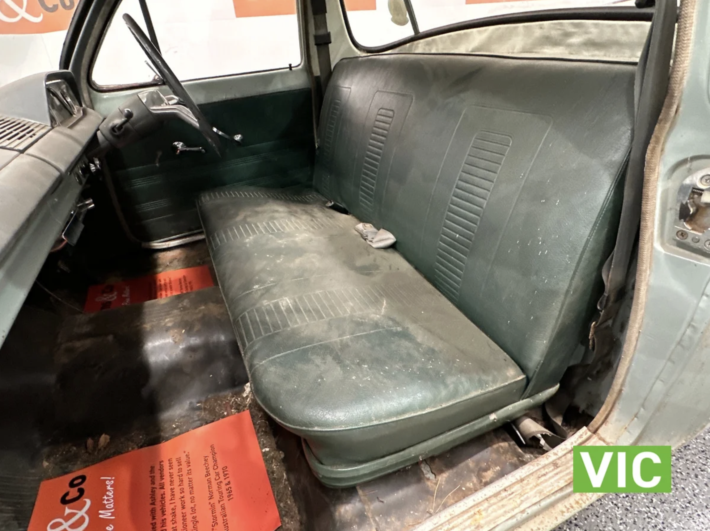 EH Holden with Palais Green trim — Coupe-Utility