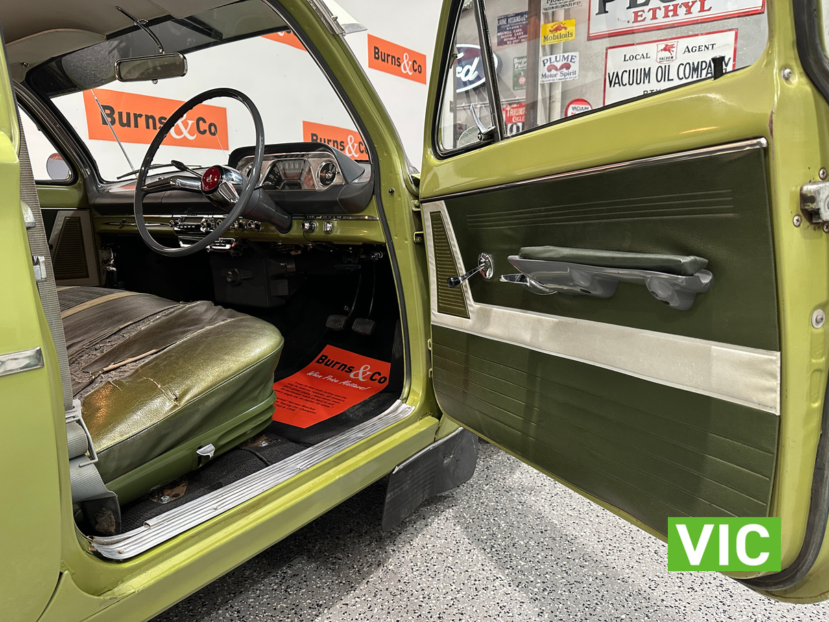 EJ Holden with Harlequin & Curio Green with Feathertop Grey trim — Special Sedan