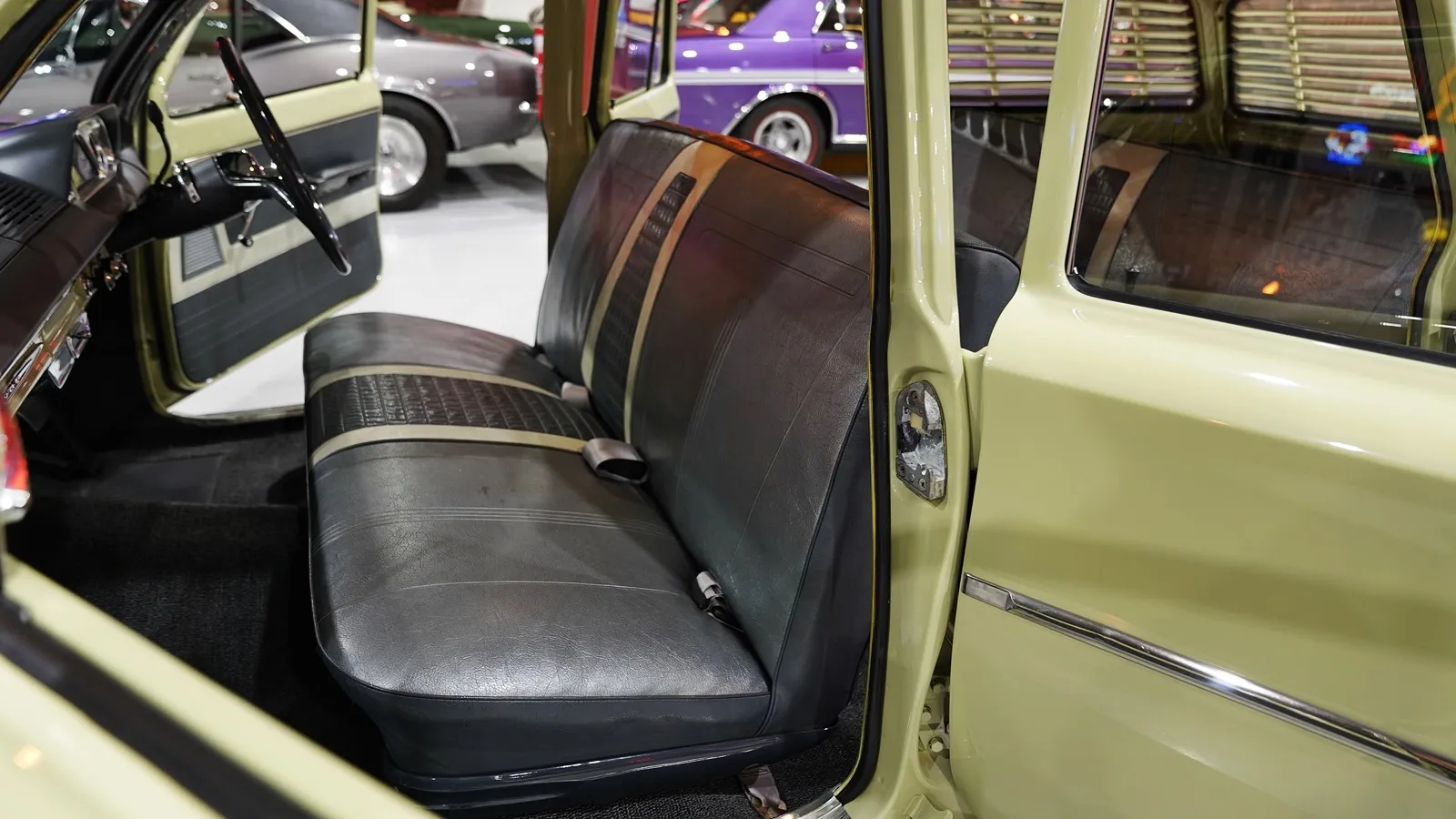 EJ Holden with Alligator & Elephant Grey with Feathertop Grey trim — Special Station Sedan