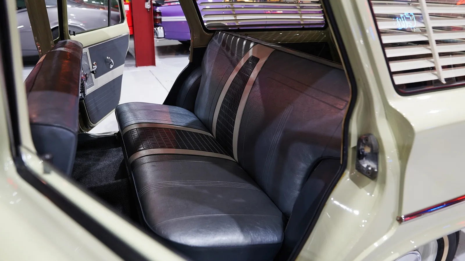 EJ Holden with Alligator & Elephant Grey with Feathertop Grey trim — Special Station Sedan