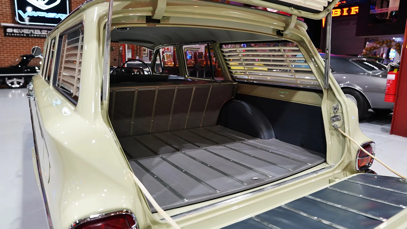 EJ Holden with Alligator & Elephant Grey with Feathertop Grey trim — Special Station Sedan