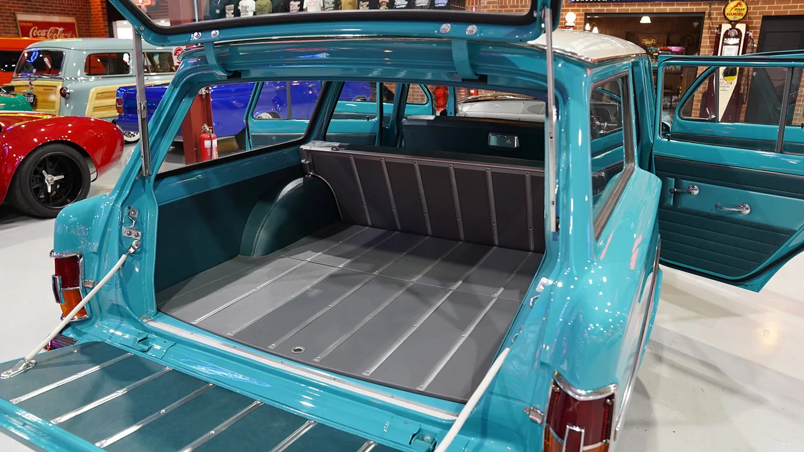 EH Holden with Gem & Tiara Turquoise trim — Special Station Sedan