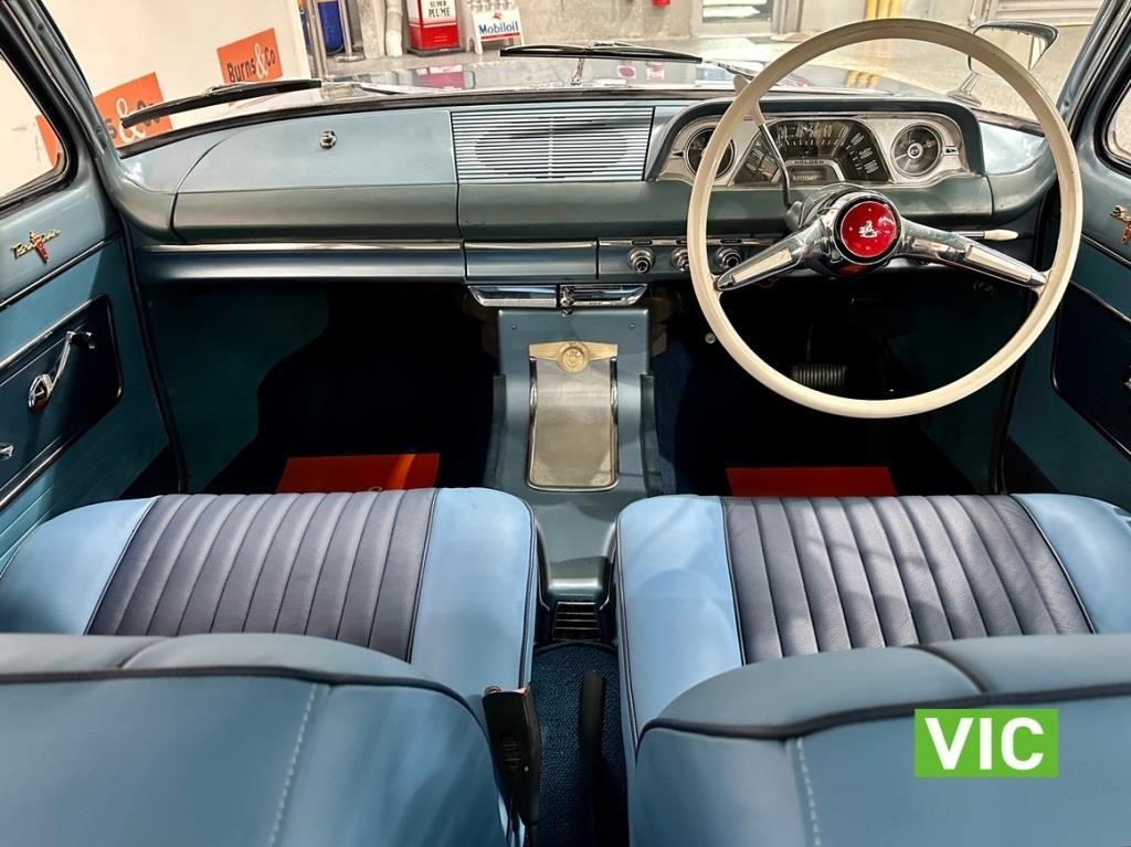 EJ Holden with Merle & Pagoda Blue trim — Premier Sedan