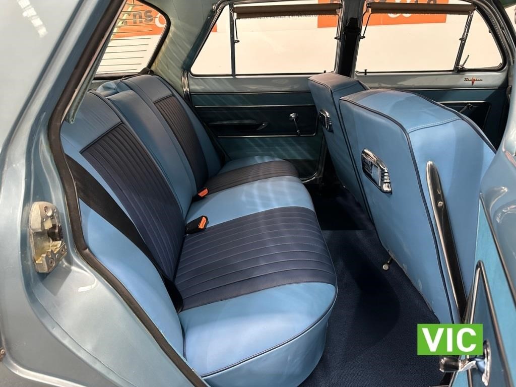 EJ Holden with Merle & Pagoda Blue trim — Premier Sedan