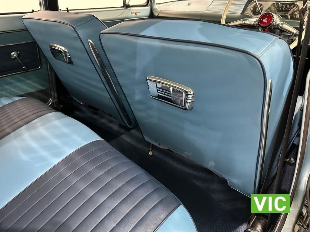 EJ Holden with Merle & Pagoda Blue trim — Premier Sedan