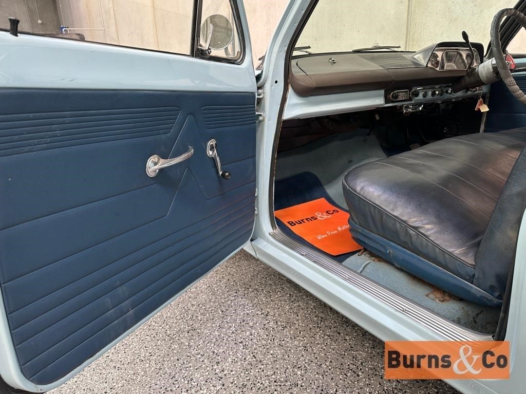 EJ Holden with Columbine Blue trim — Coupe-Utility