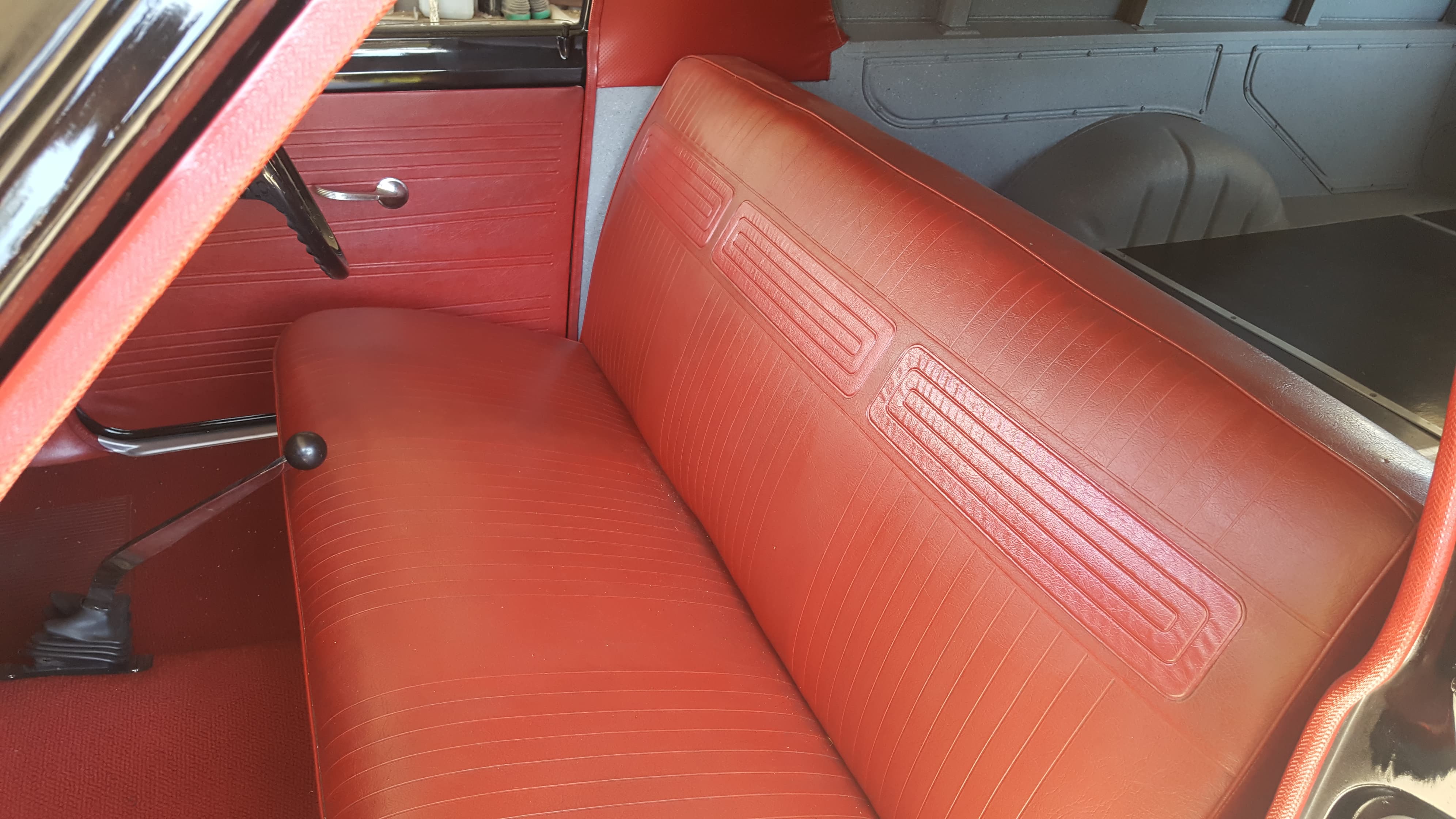 HD Holden with Mephisto Red trim — Panel Van