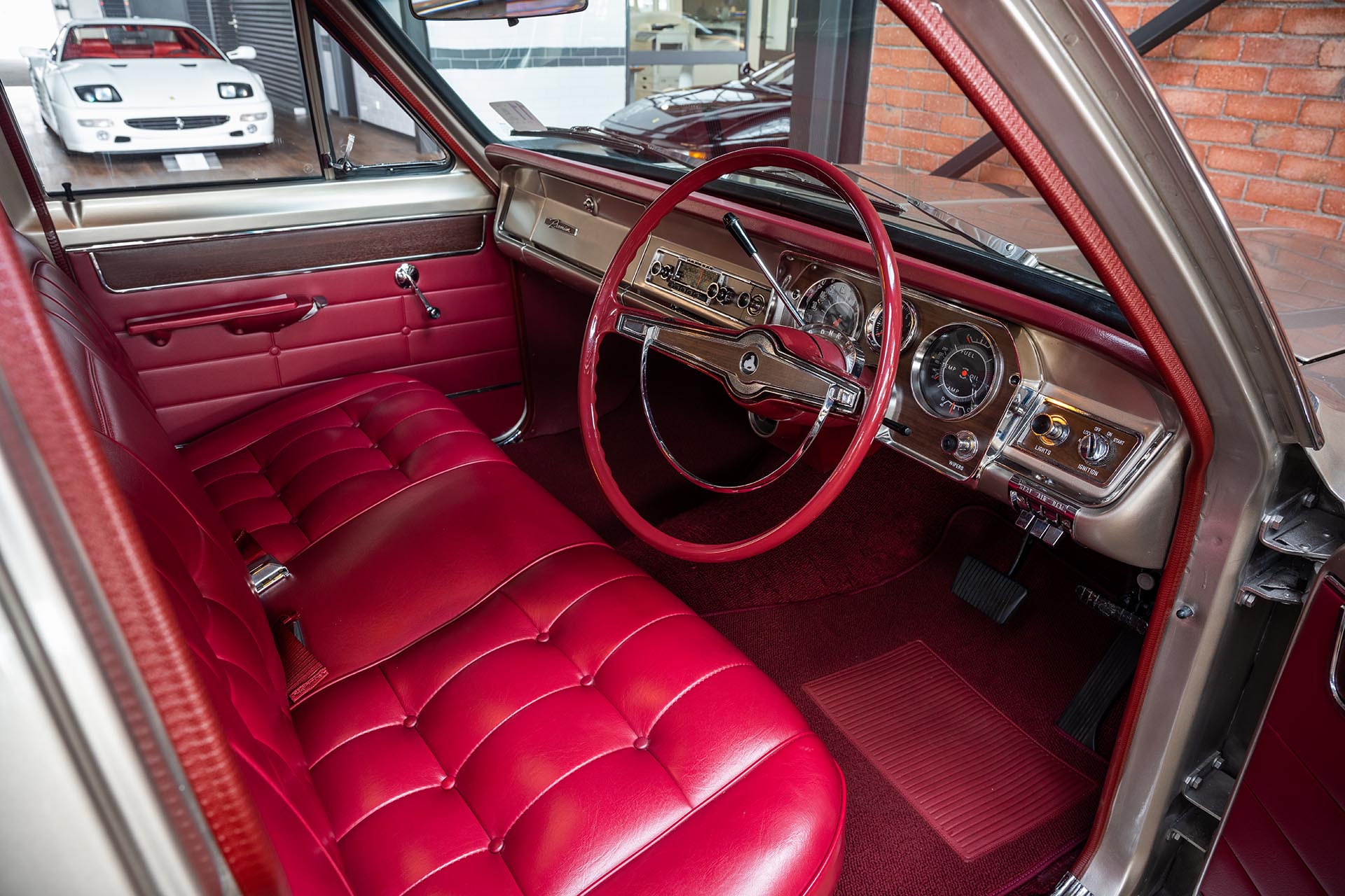 HR Holden with Astoria Red - with Premier Front Bench Seat Option trim — Premier Sedan