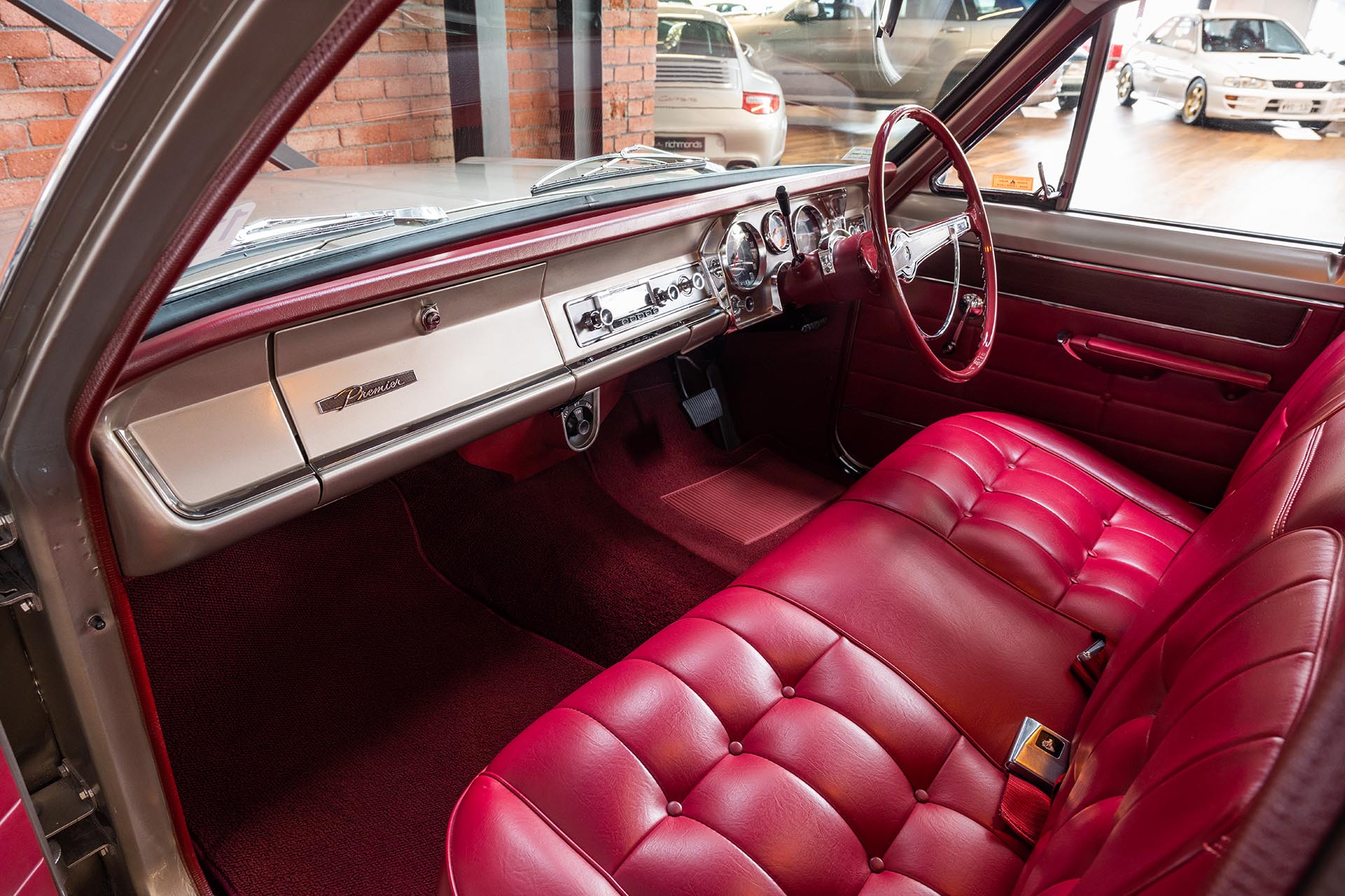 HR Holden with Astoria Red - with Premier Front Bench Seat Option trim — Premier Sedan