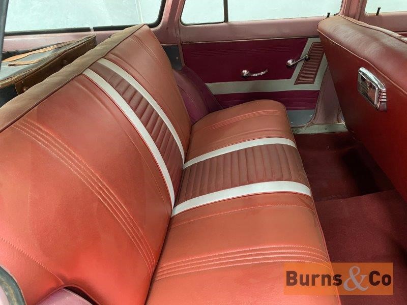 EJ Holden with Heather Rose & Vintage Crimson with Feathertop Grey trim — Special Station Sedan