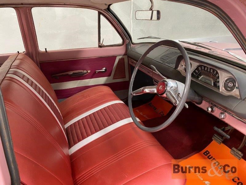 EJ Holden with Heather Rose & Vintage Crimson with Feathertop Grey trim — Special Station Sedan