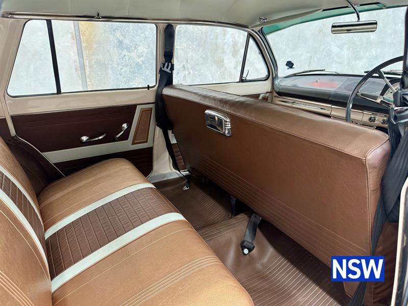 EJ Holden with Aztec Gold & Jamboree Brown with Feathertop Grey trim — Special Station Sedan