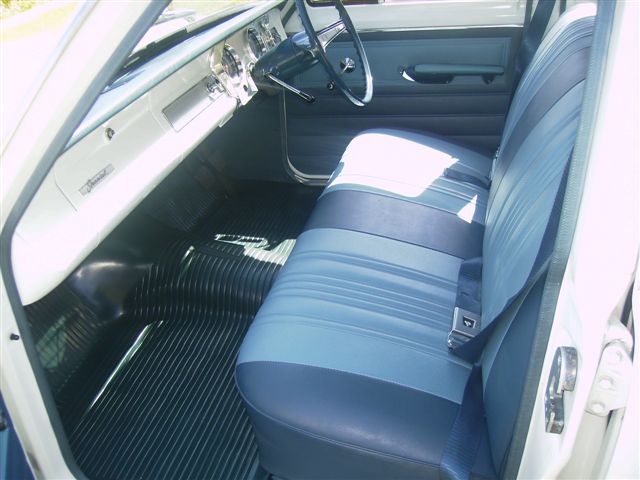 HR Holden with Dover & Calais Blue trim — Special Sedan