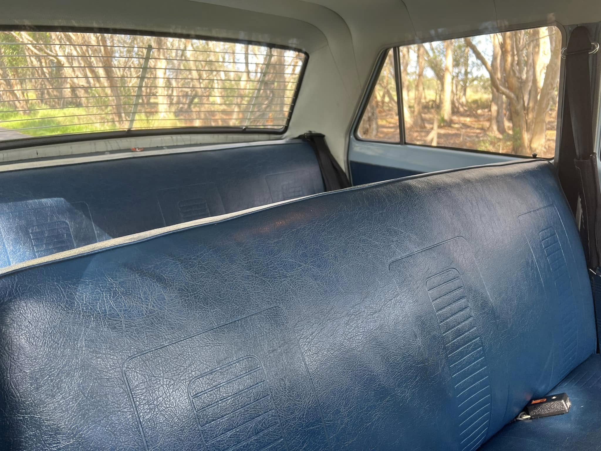 EH Holden with Columbine Blue trim — Standard Sedan