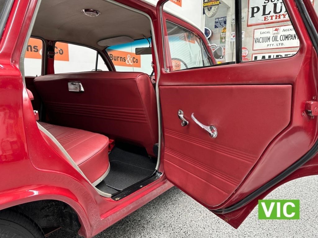 EH Holden with Bolero Red trim — Standard Station Sedan