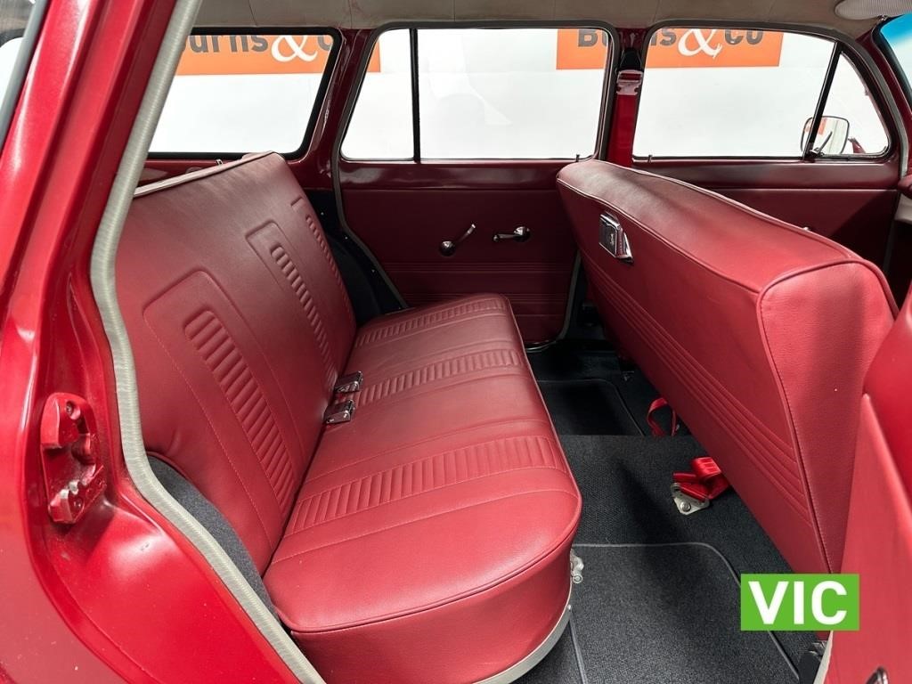 EH Holden with Bolero Red trim — Standard Station Sedan