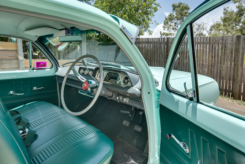 EH Holden with Palais Green trim — Coupe-Utility