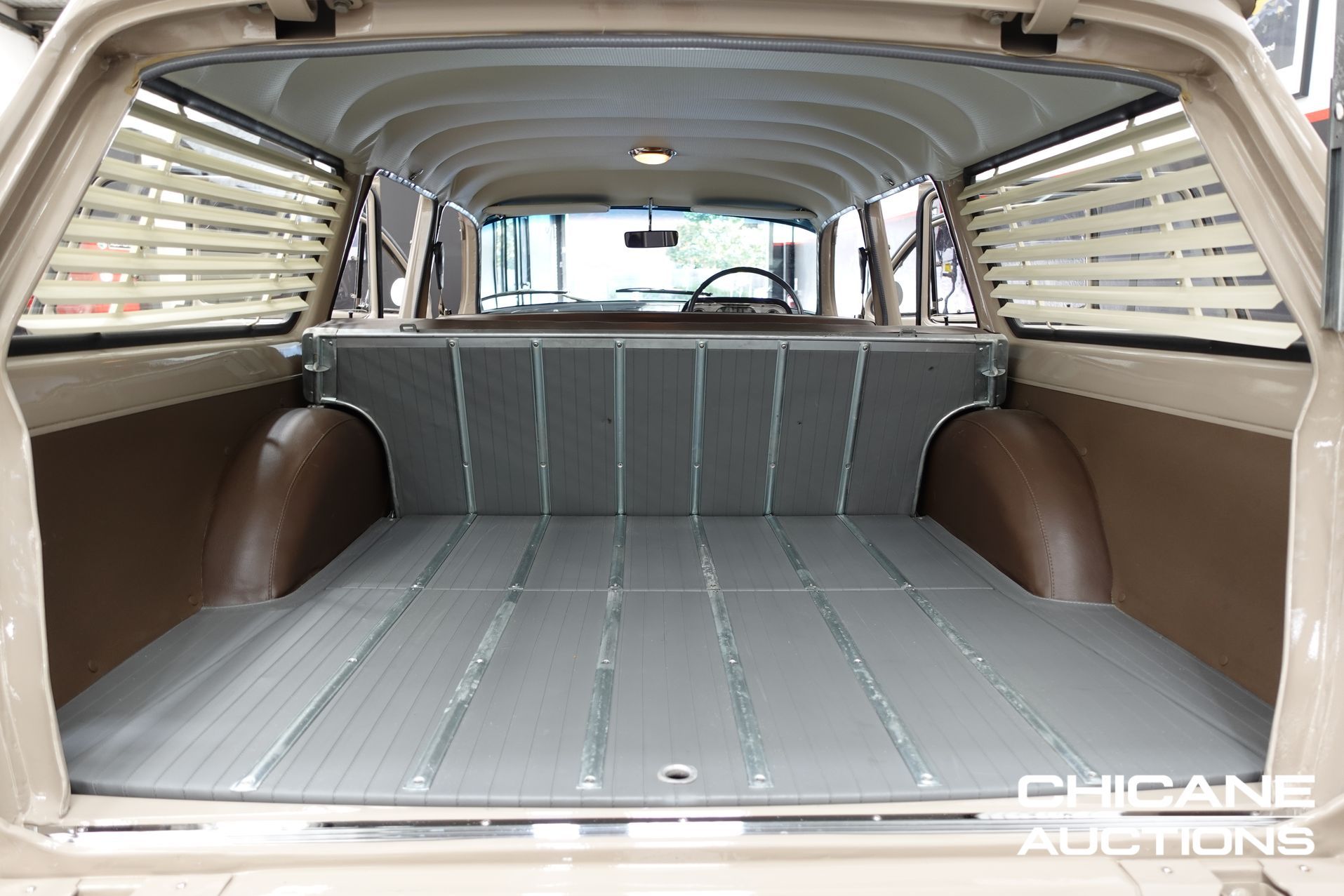 EH Holden with Aztec Gold & Jamboree Brown trim — Special Station Sedan