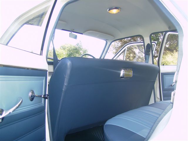 HR Holden with Dover & Calais Blue trim — Special Sedan