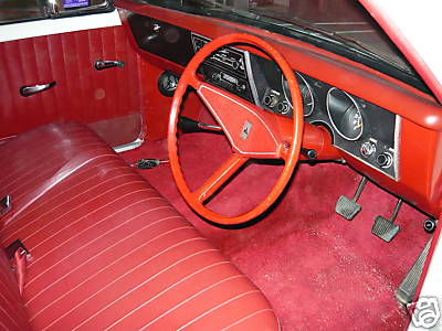HG Holden with Red Vinyl Bench trim — Belmont Station Sedan