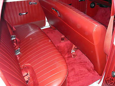 HG Holden with Red Vinyl Bench trim — Belmont Station Sedan