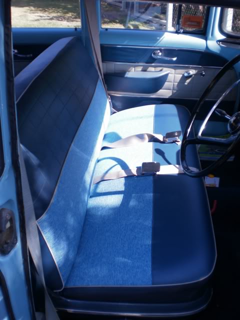 FB Holden with Dragoon & Jockey Blue trim — Special Sedan