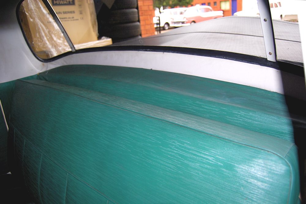 FB Holden with Floral Green trim — Coupe-Utility