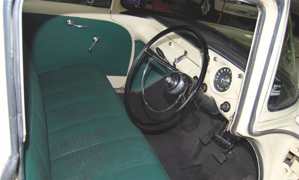 FB Holden with Floral Green trim — Coupe-Utility