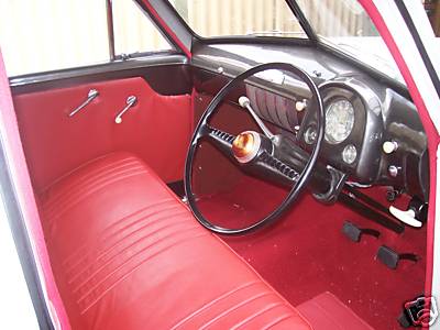 48 Holden with Red Leather trim