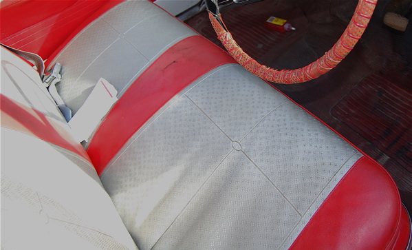 EK Holden with Grenadier Red & Athens Grey trim — Special Sedan