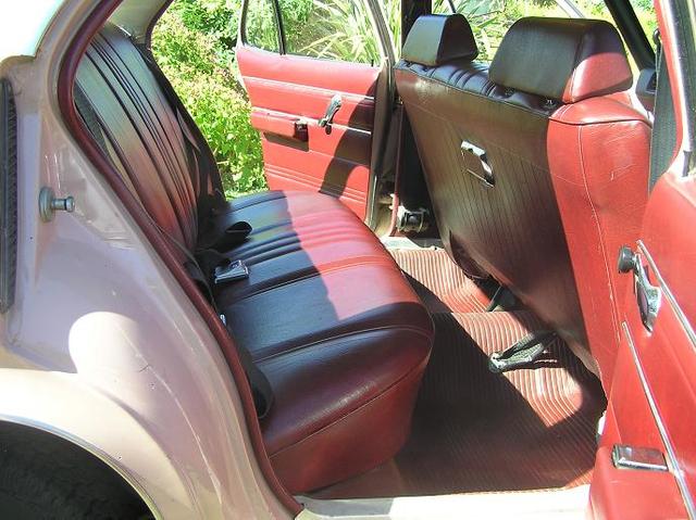 HQ Holden with Calypso Red Vinyl trim — Kingswood Sedan