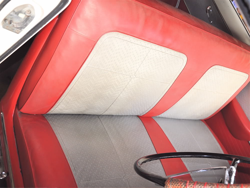 EK Holden with Grenadier Red & Athens Grey trim — Special Sedan