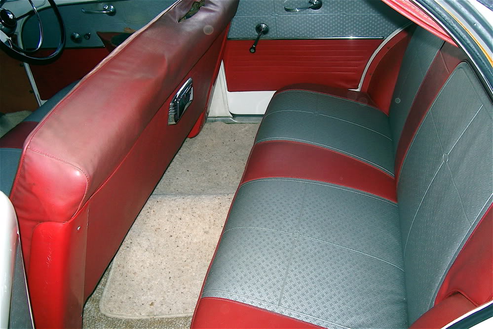 EK Holden with Grenadier Red & Athens Grey trim — Special Sedan