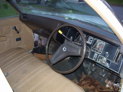 HQ Holden with Antique Saddle/Brown Vinyl Bench trim — Belmont Sedan