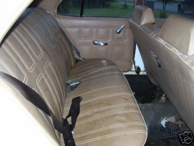 HQ Holden with Antique Saddle/Brown Vinyl Bench trim — Belmont Sedan