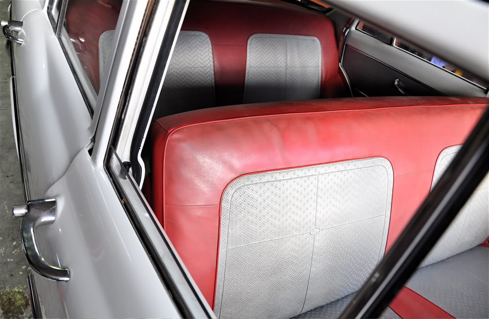 EK Holden with Grenadier Red & Athens Grey trim — Special Sedan