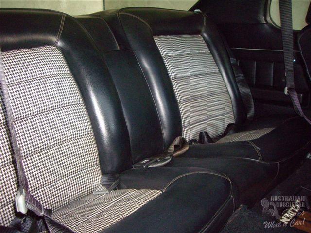 HQ Holden with Black Black/White Houndstooth insert trim — Monaro GTS Coupe