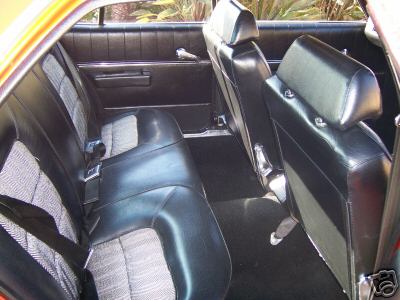 HQ Holden with Black Ranier Cloth insert trim — Monaro GTS/4