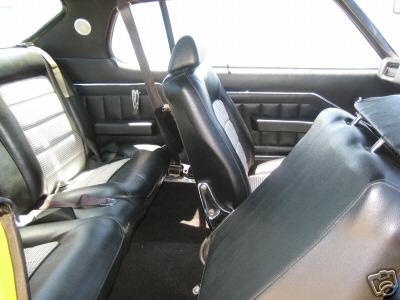 HQ Holden with Black Ranier Cloth insert trim — Monaro GTS Coupe