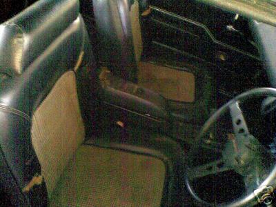 HQ Holden with Black Ranier Cloth insert trim — Monaro GTS Coupe