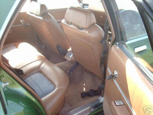 HQ Holden with Chestnut Ranier Cloth insert trim — Monaro GTS/4