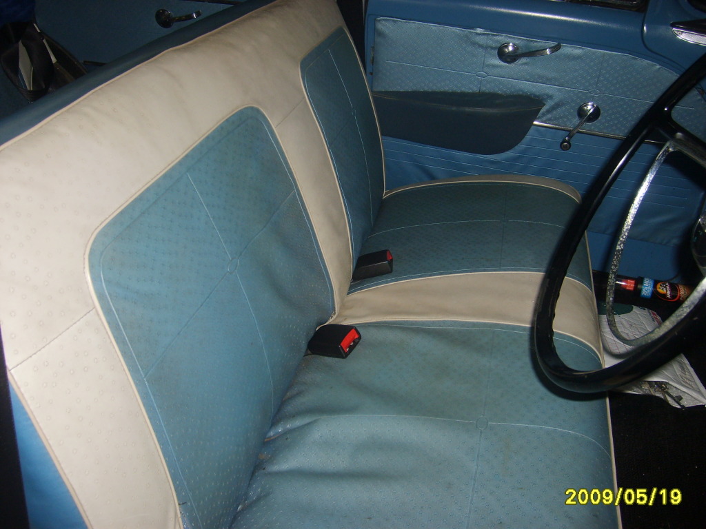 EK Holden with Viscount & Zenith Blue with Stardust Grey trim — Special Sedan